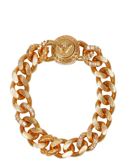 versace gold bracelet price|versace bracelets men's.